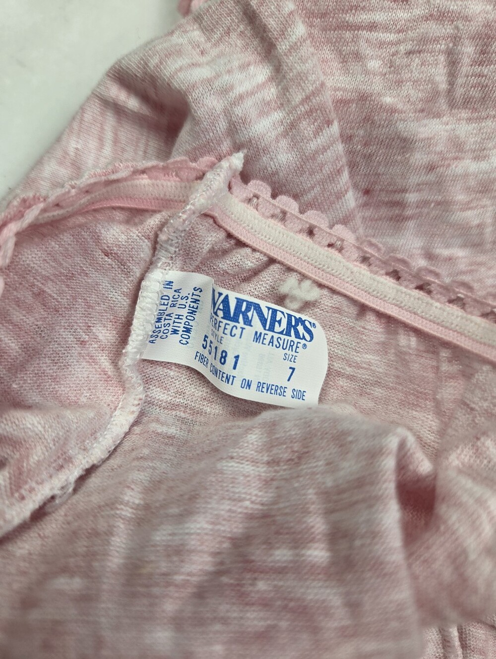 Warners 80s 90s Vintage Highwaist Pink Cotton Underwear - Picture 8 of 8